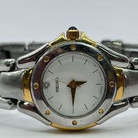 Seiko Women's Quartz Diamond-Accent Two-Tone (1E20)