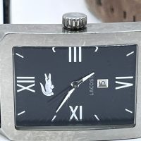 Lacoste Rectangular Stainless Steel Dress Watch (Ref. LC.46.1.14.0475)