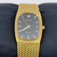 Gruen Precision Diamond Accent Cushion Case