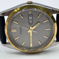 Pulsar Quartz Vintage Day-Date Two-Tone