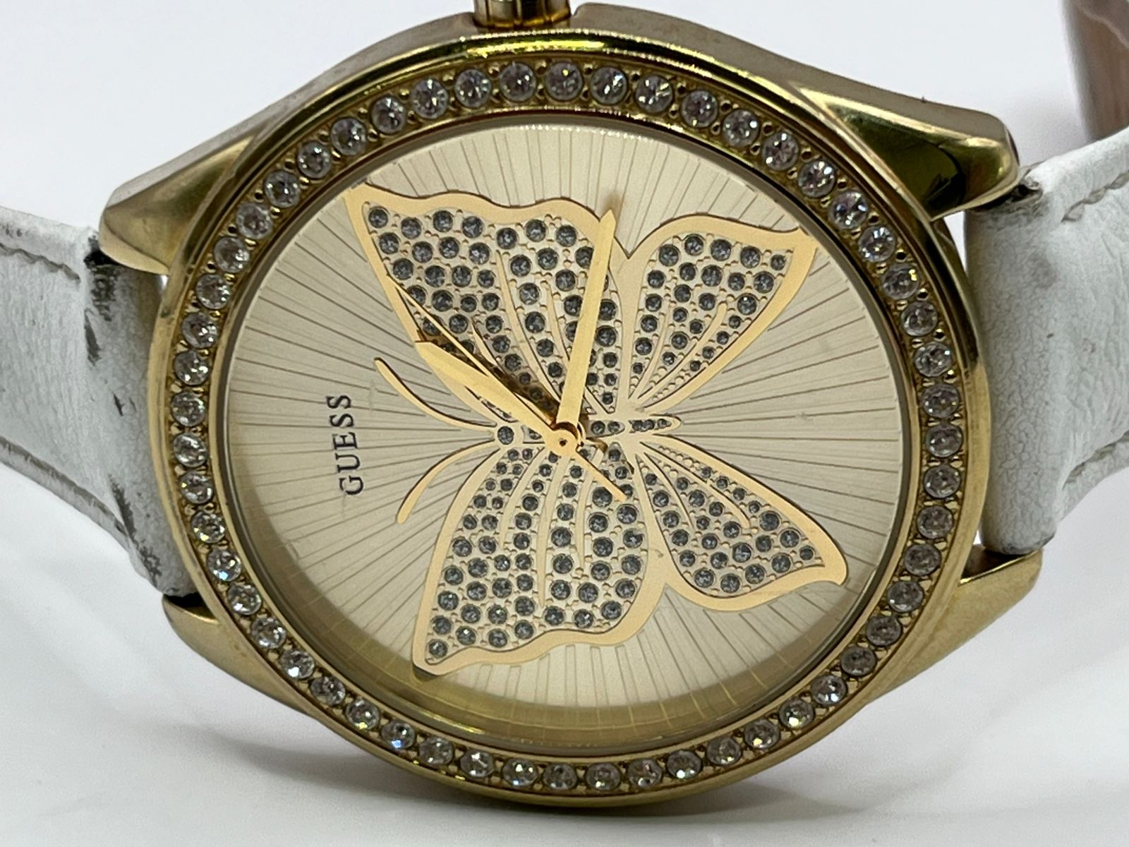 Guess Butterfly Series Gold Tone