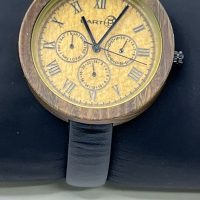 Earth Wood Chrono-Look Multifunction Wood Watch