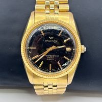 Waltham Day-Date President Series Gold Tone