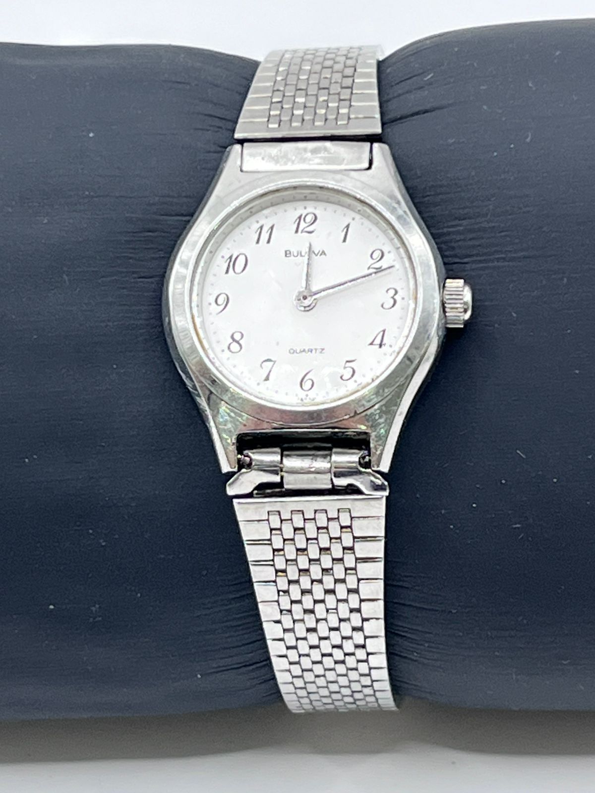 Bulova Classic Quartz Silver Tone Mesh-Link