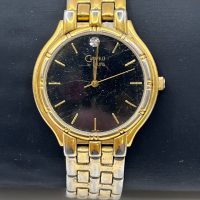 Caravelle by Bulova Two-Tone Genuine Diamond Accented Watch