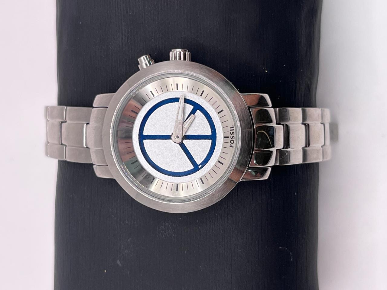 Fossil Big Tic Animated Dial Stainless Steel Watch