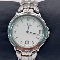Le Chateau Classic Silver White Dial Quartz Watch