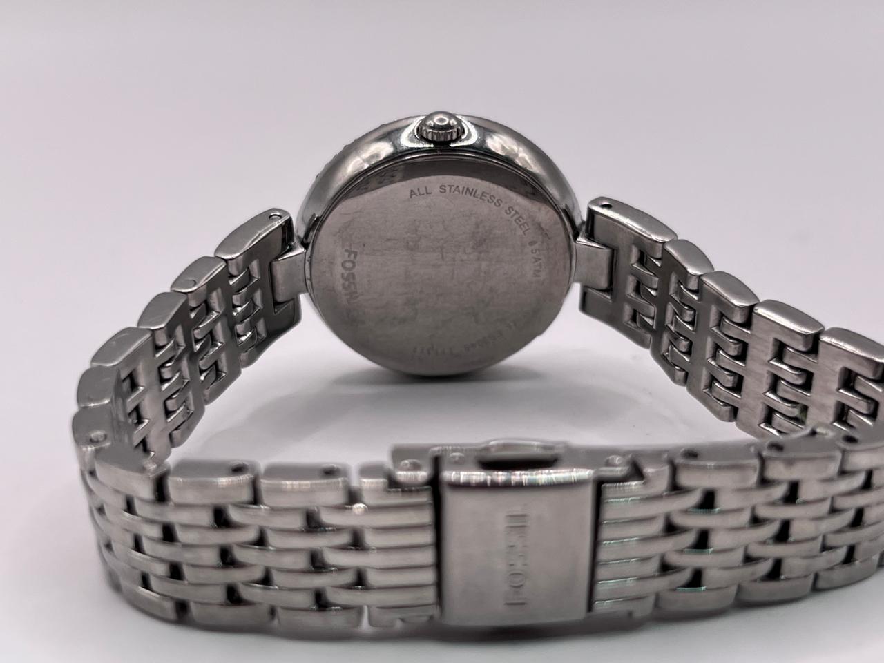Fossil Olive Stainless Steel Bracelet Watch ES3345 - Imagen 4