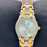Anne Klein Mother of Pearl Dial Two-Tone Bracelet Watch