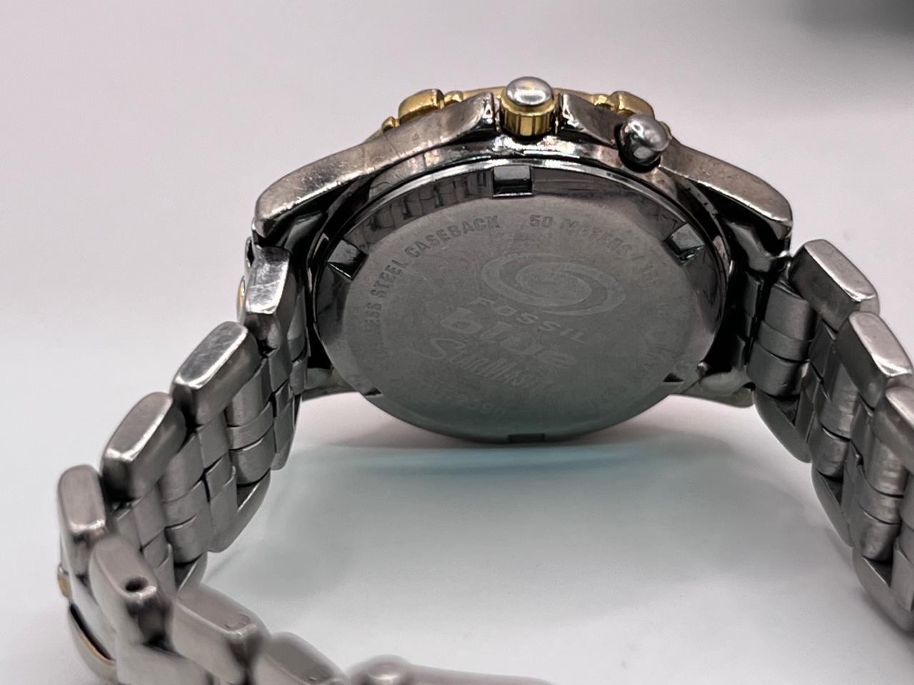 Timex Easy Reader Indiglo Black Dial Brown Leather Watch - Imagen 6