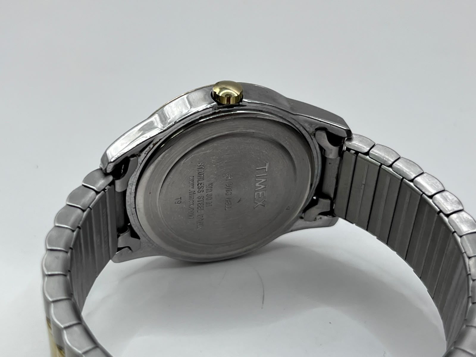Timex Easy Reader Indiglo Two-Tone Expansion Band Watch T2H381 - Imagen 4