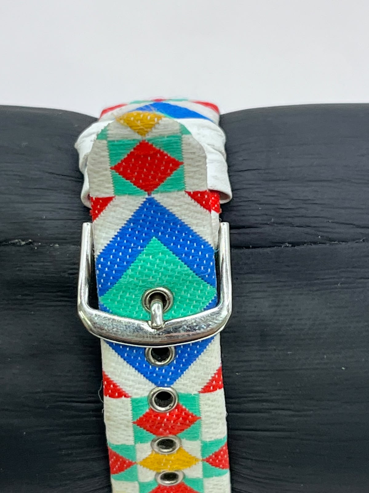 Peugeot Quartz Water Resist Blue Dial Tribal Strap Watch - Imagen 3