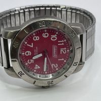 Coleman Water Resistant 100 Feet Fuchsia Expansion Watch