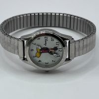 Disney Mickey Mouse Character Watch Silver Expansion Band