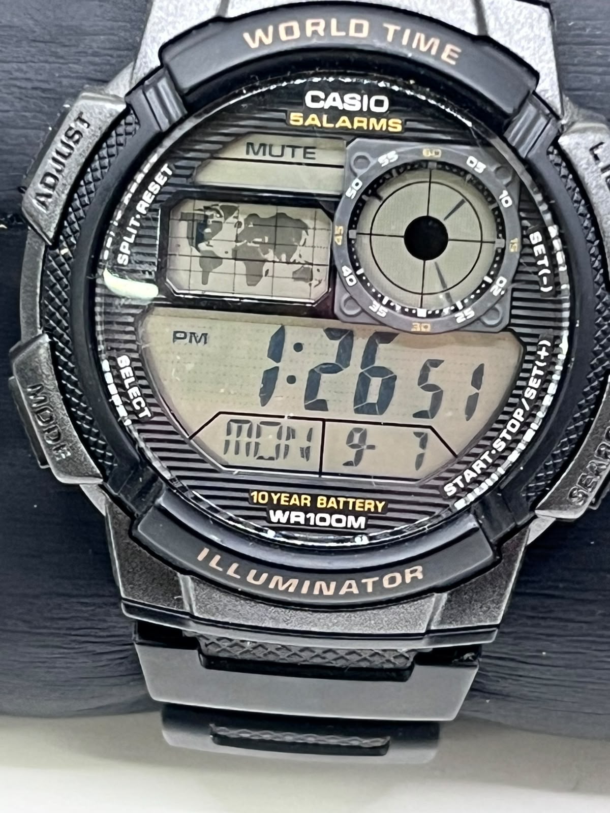 Casio Digital World Time AE-1000W-1A