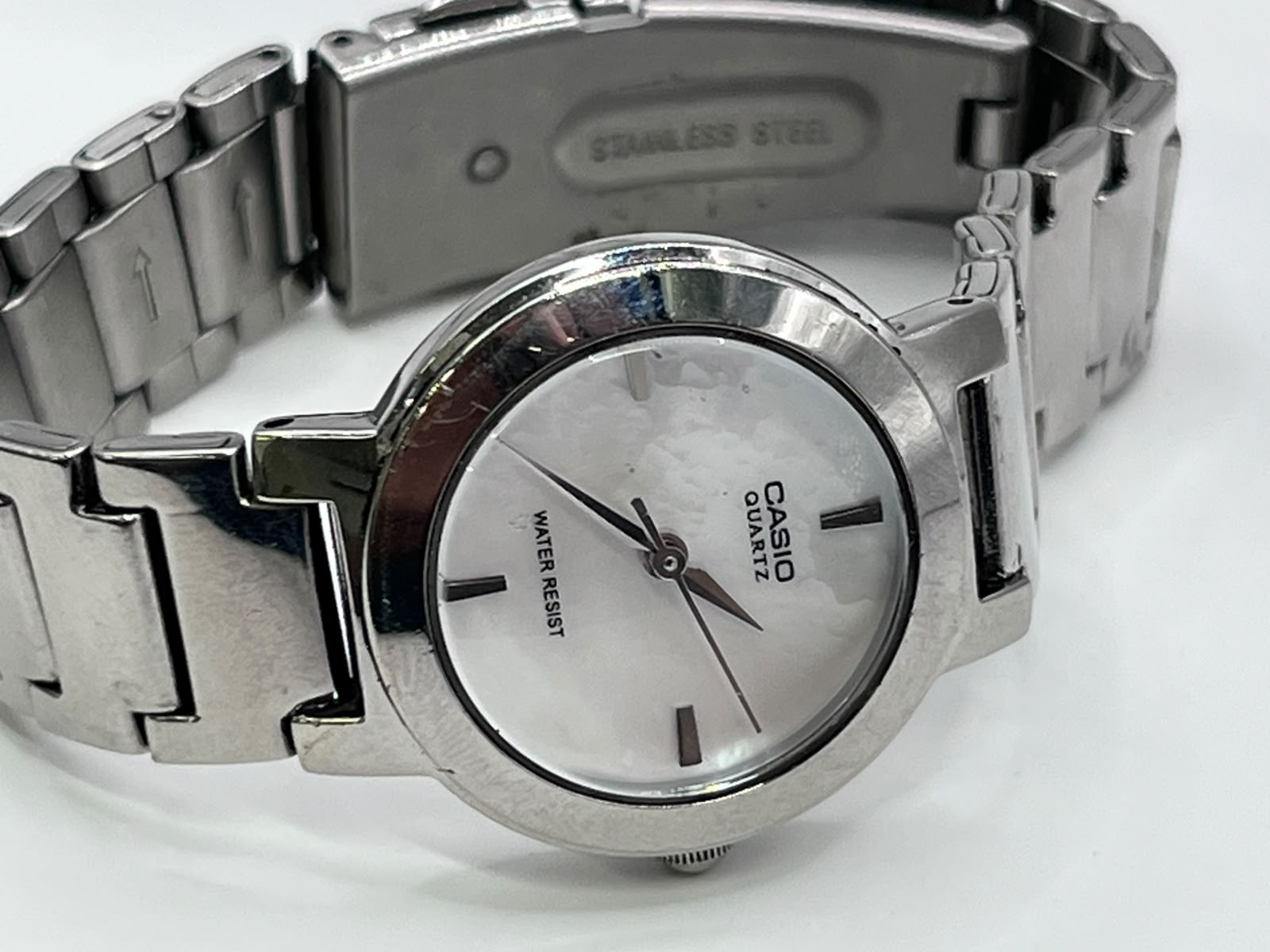 Casio Women's Quartz Metal Bracelet Watch LTP-1191A-2C - Imagen 3