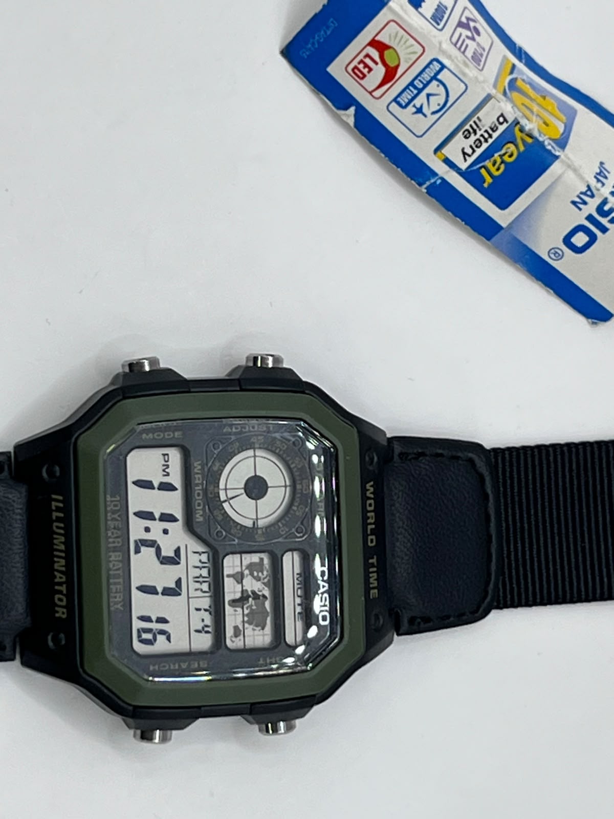Casio Youth Digital World Time AE-1200WHB-3B - Imagen 4