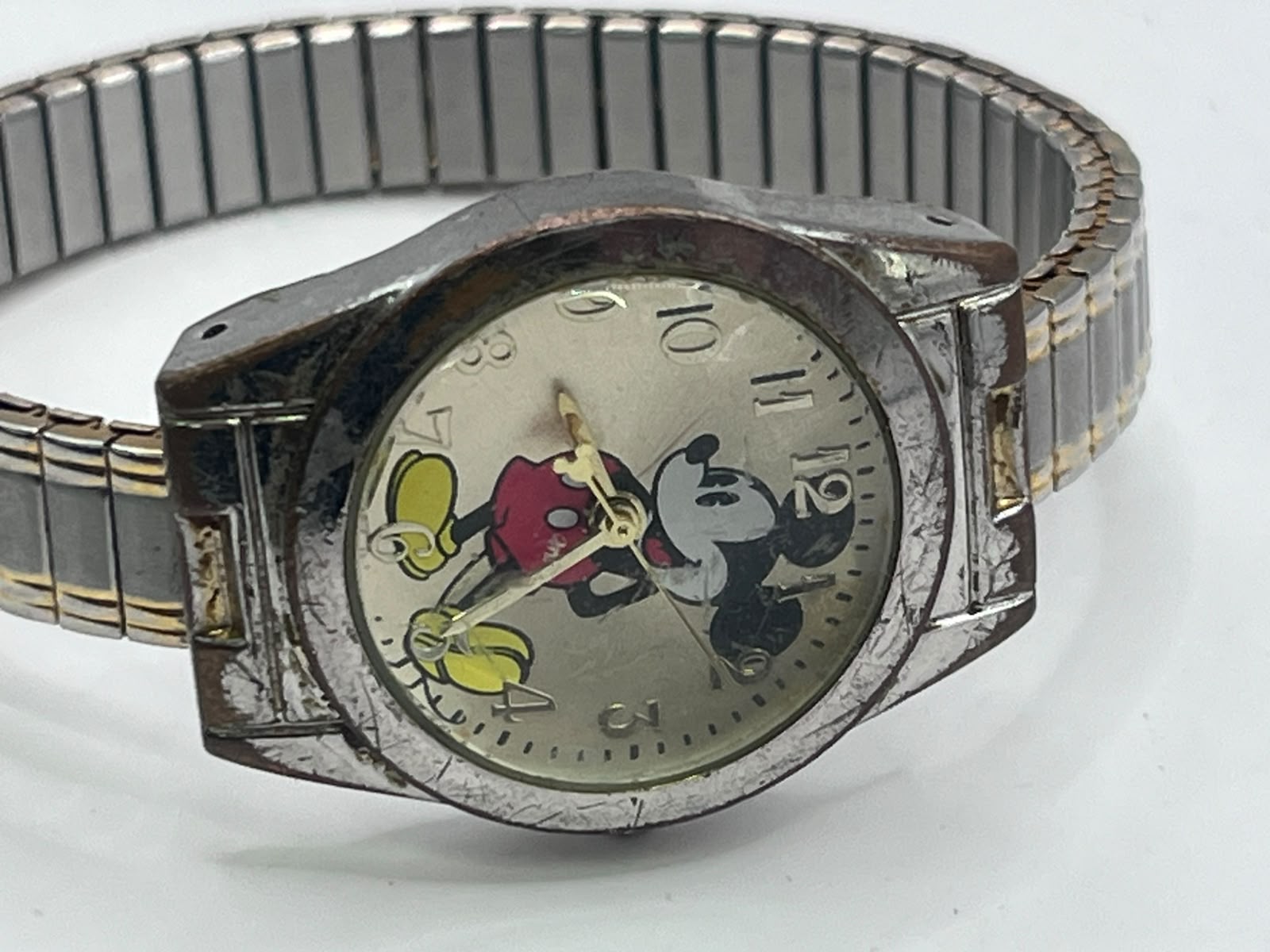Disney Accessories Mickey Mouse Watch Vintage Expansion Band