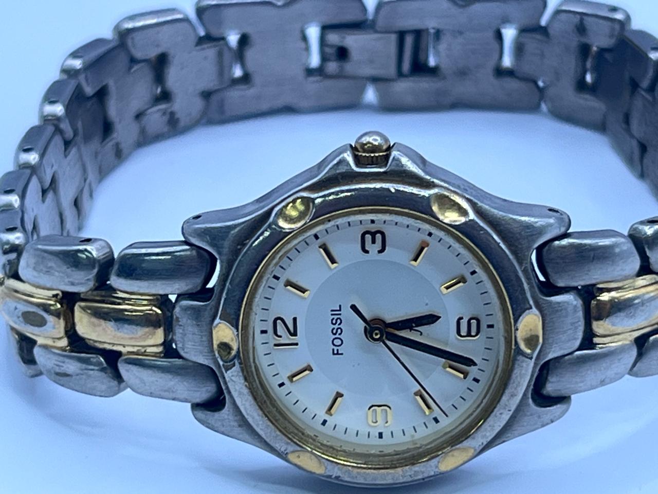 Fossil F2 Classic Two-Tone Stainless Steel Bracelet