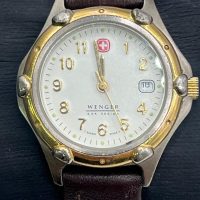 Wenger SAK Design Two-Tone Swiss Quartz Military Watch