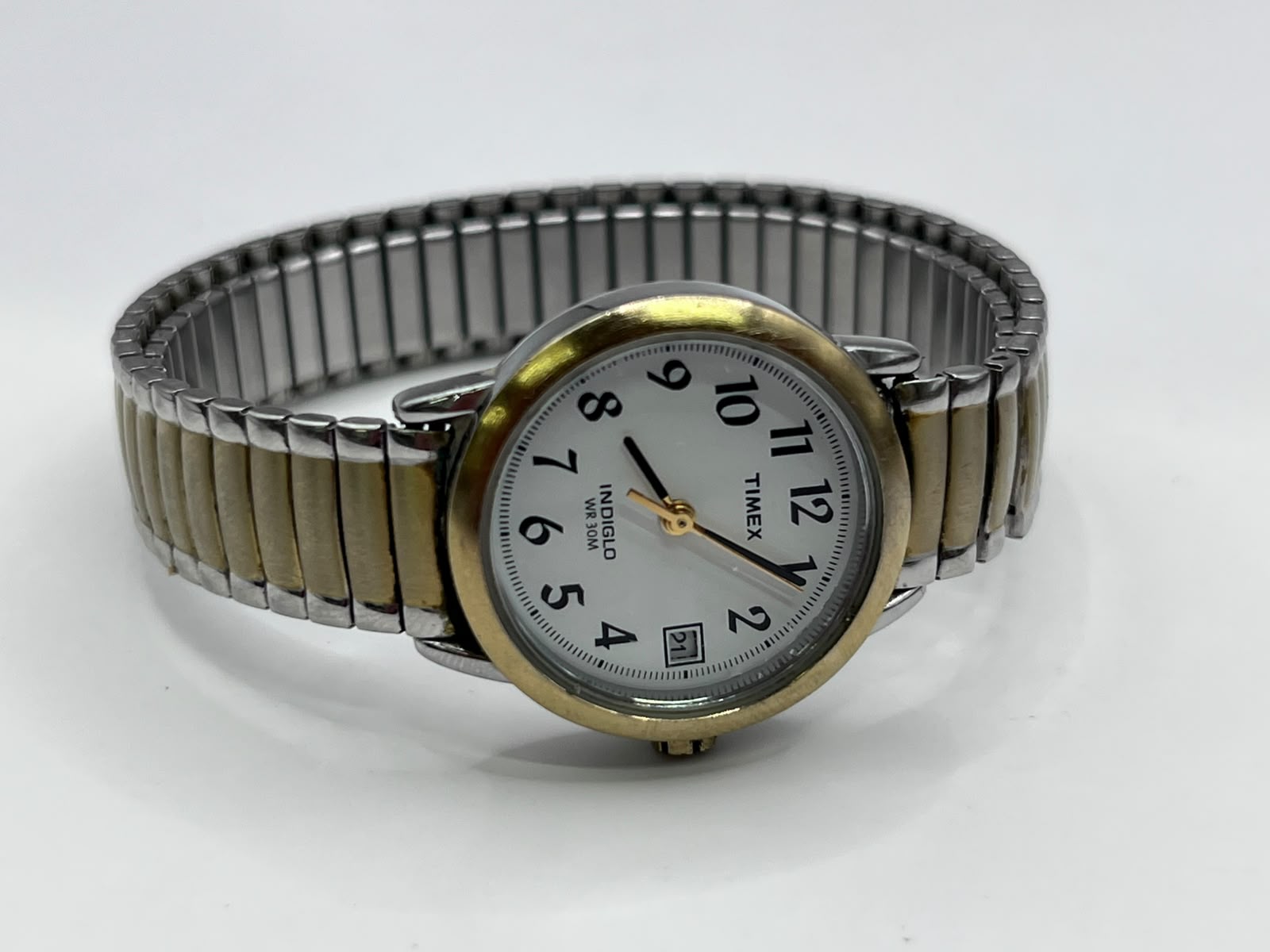 Timex Easy Reader Indiglo Two-Tone Expansion Band - Imagen 5