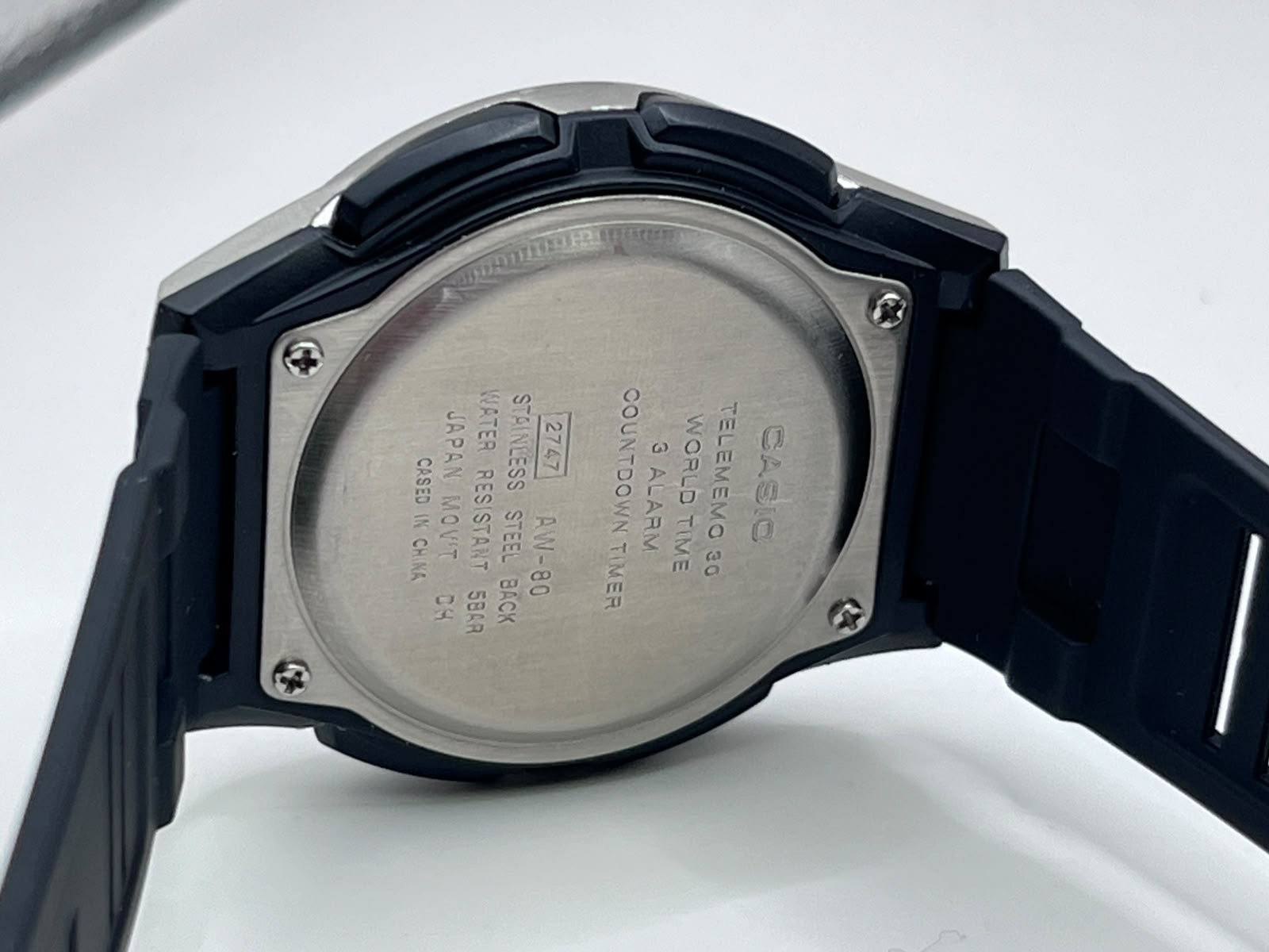 Casio Illuminator Ana-Digi (Modelo AW-80-1AV). - Imagen 3