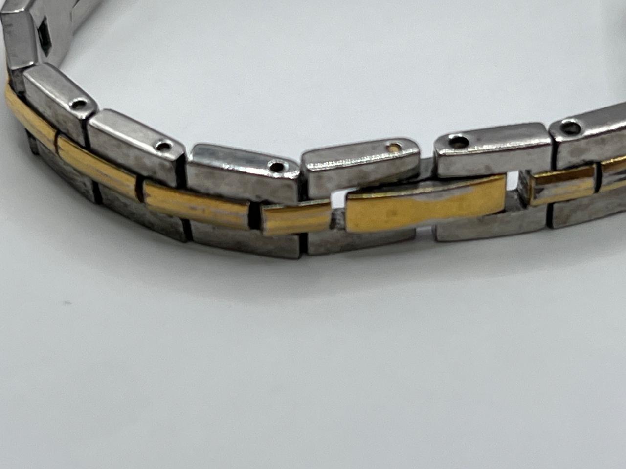 Seiko Quartz Rectangular Two-Tone (Movimiento Japón 1E20-5241 R 1) - Imagen 3