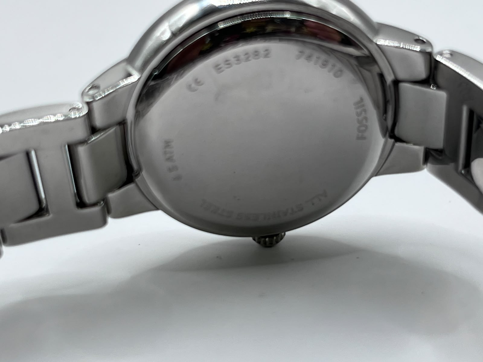 Fossil ES2982 Crystal-Accent Silver - Imagen 4