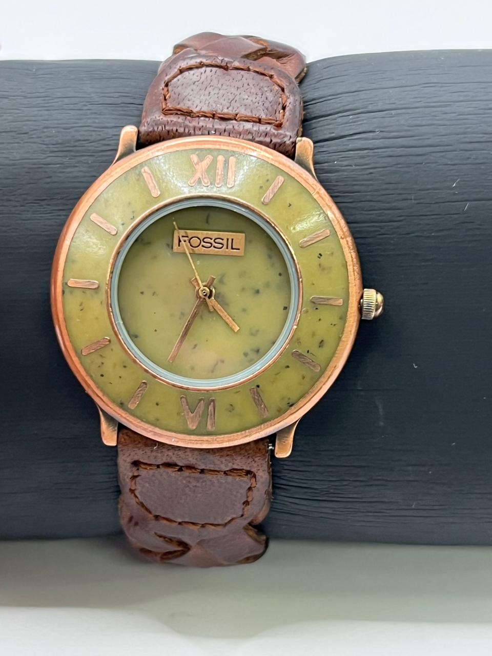 Fossil Vintage Stone on Copper Series