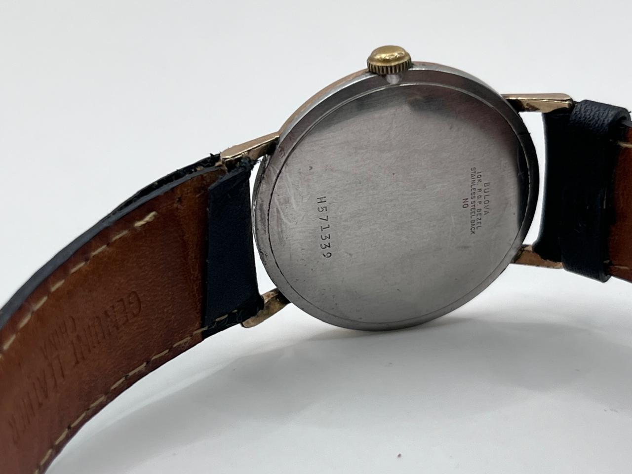 Bulova Classic Dress "Swiss Made" Vintage - Imagen 3