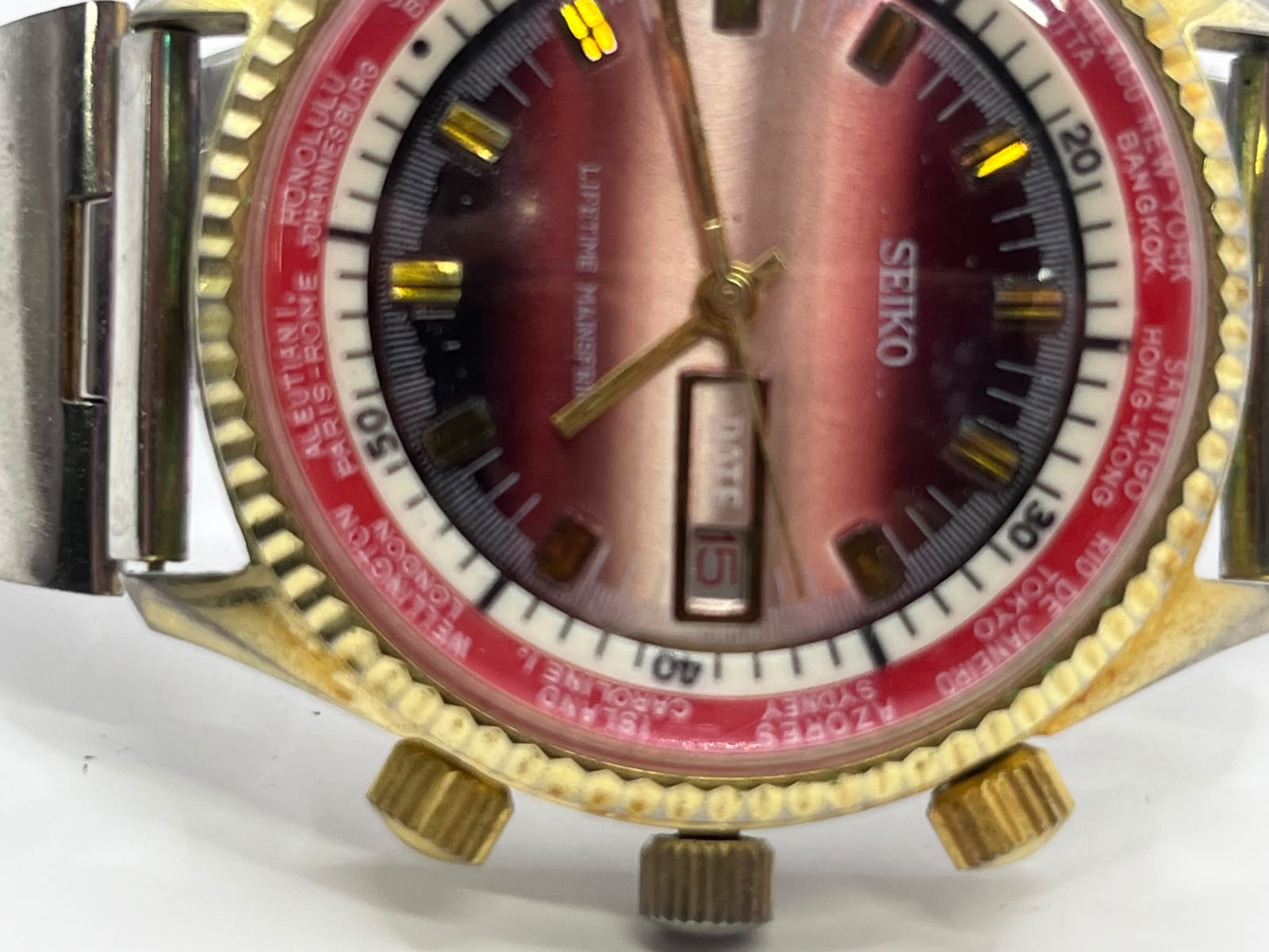 Seiko Electra World Time - Imagen 6