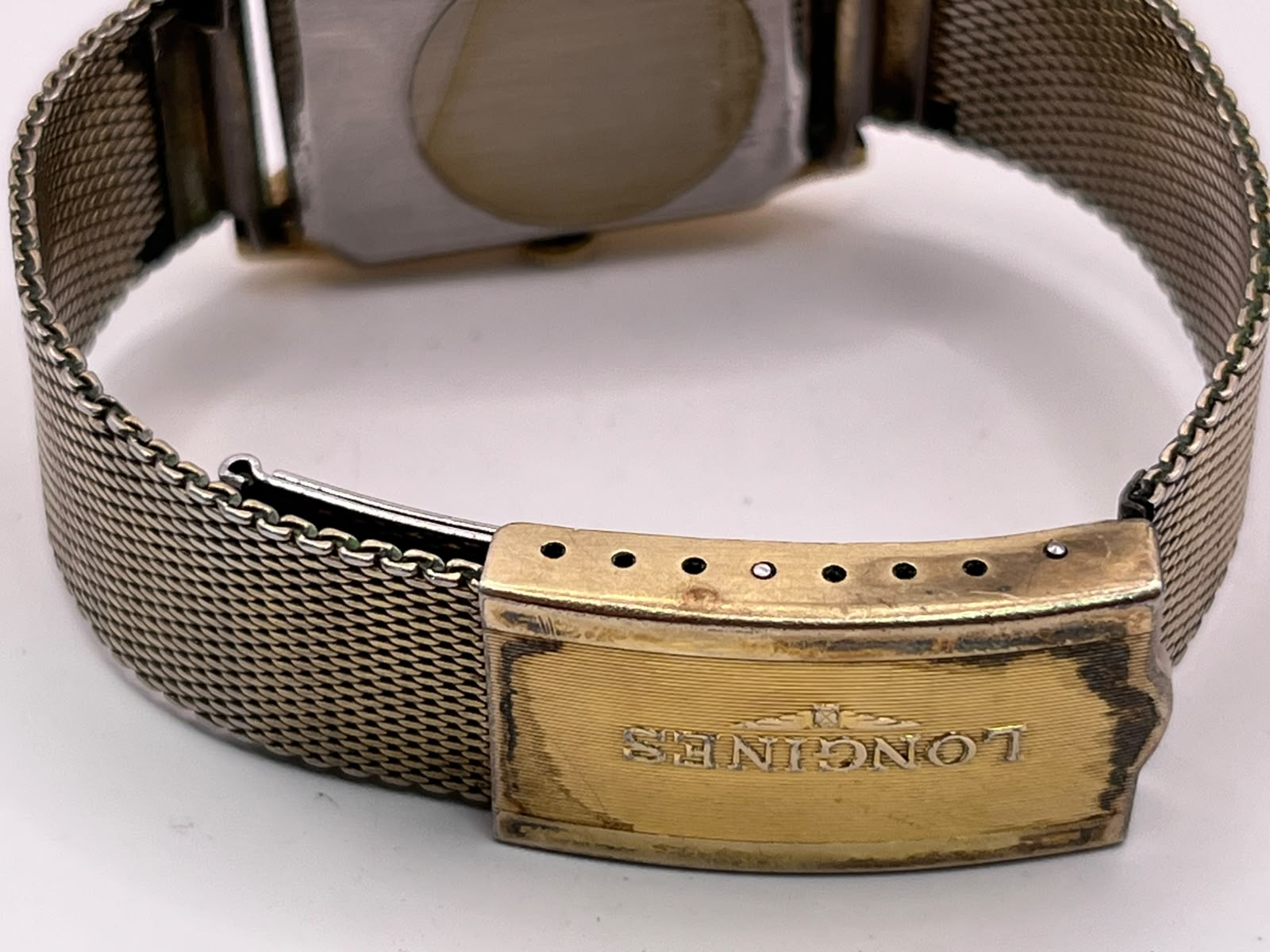 Longines Tank de vestir con carátula negra y diamantes - Imagen 7