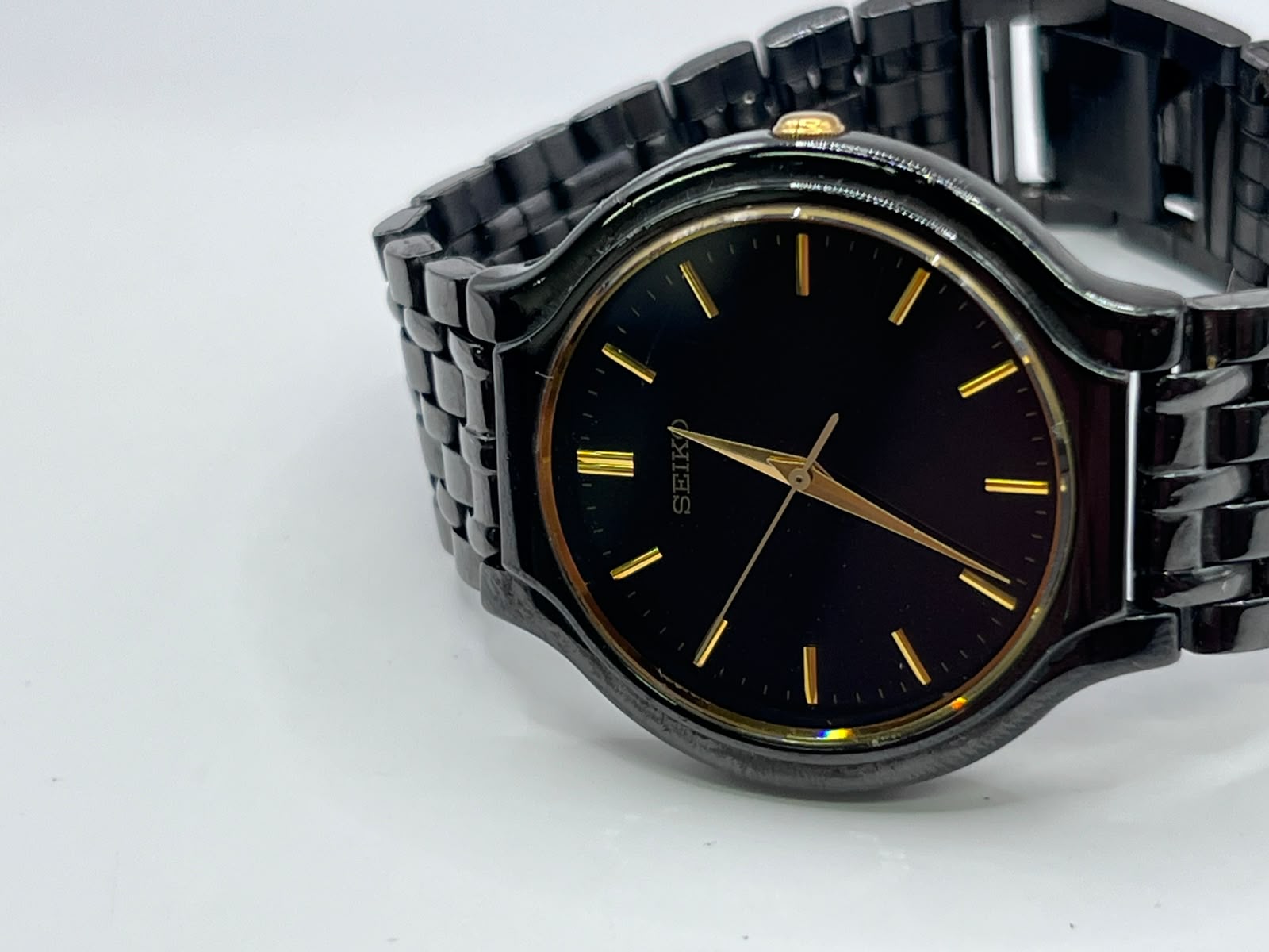 Seiko Quartz Dress Watch Vintage - Imagen 3
