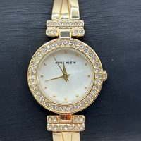 Anne Klein Premium Crystal Accented Bangle