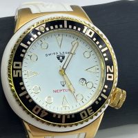 Swiss Legend Neptune White & Gold (SL-21818D)