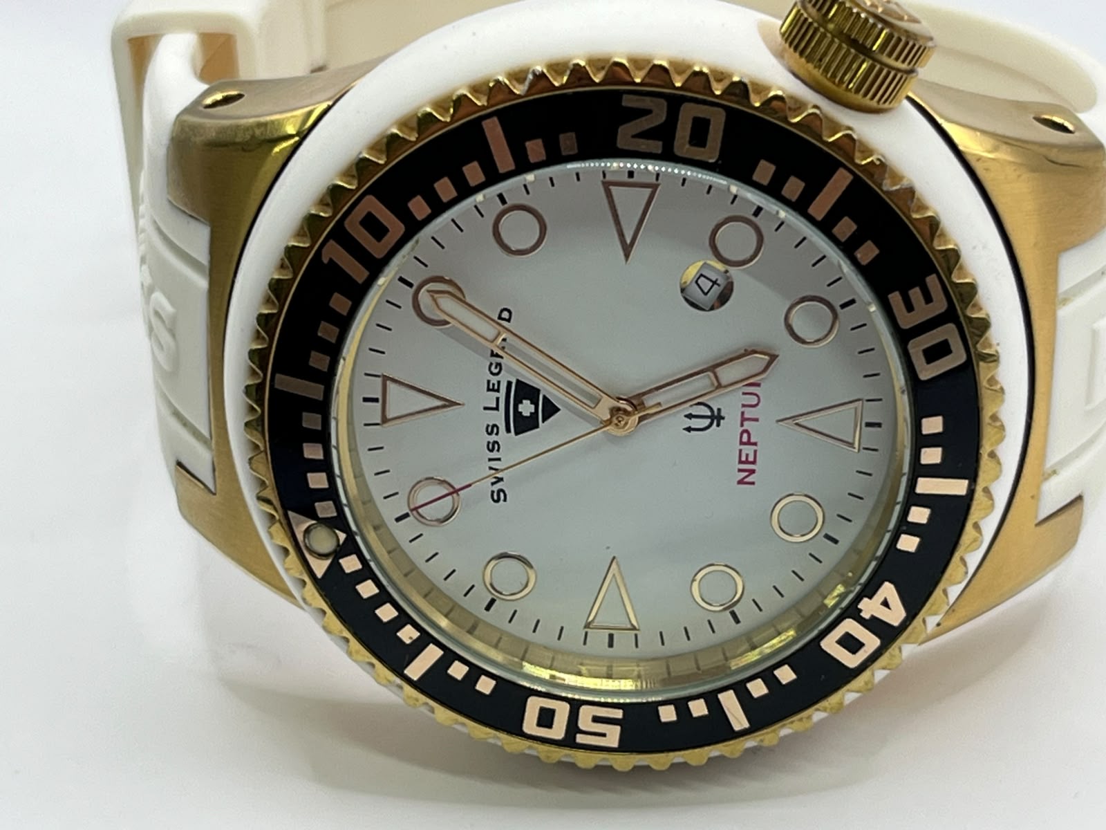 Swiss Legend Neptune White & Gold (SL-21818D) - Imagen 6