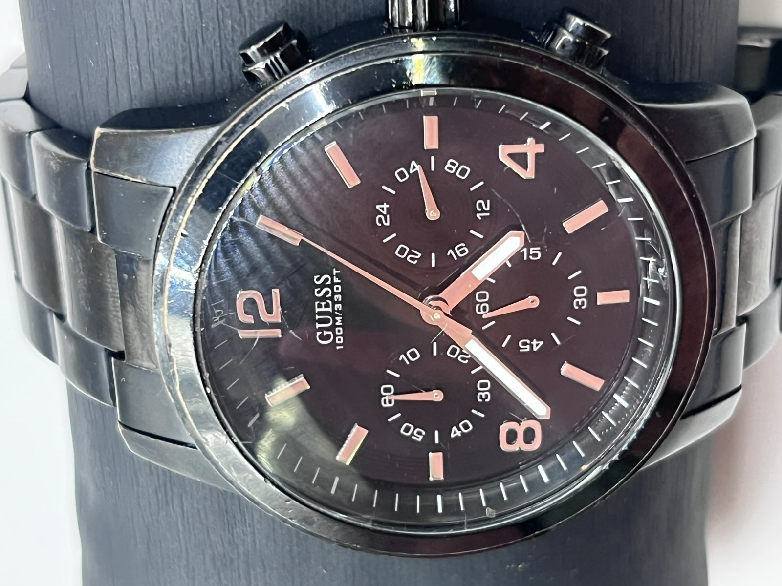 Guess Chronograph Black PVD U13577G1