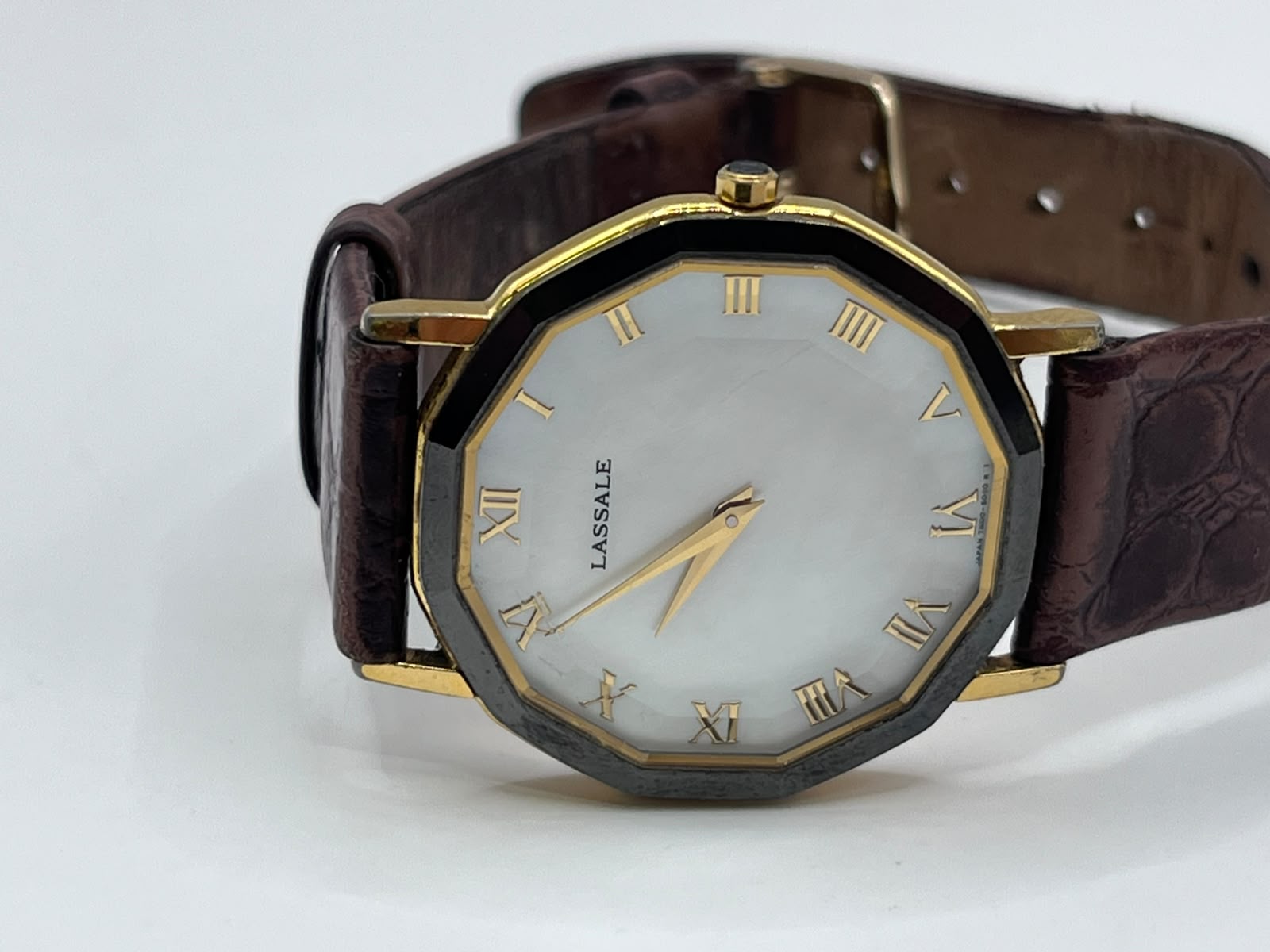 Seiko Lassale Ultra-Thin Octagon (Ref. 7A50-5020) - Imagen 4