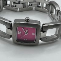 Fossil F2 Square Pink Dial ES-9964