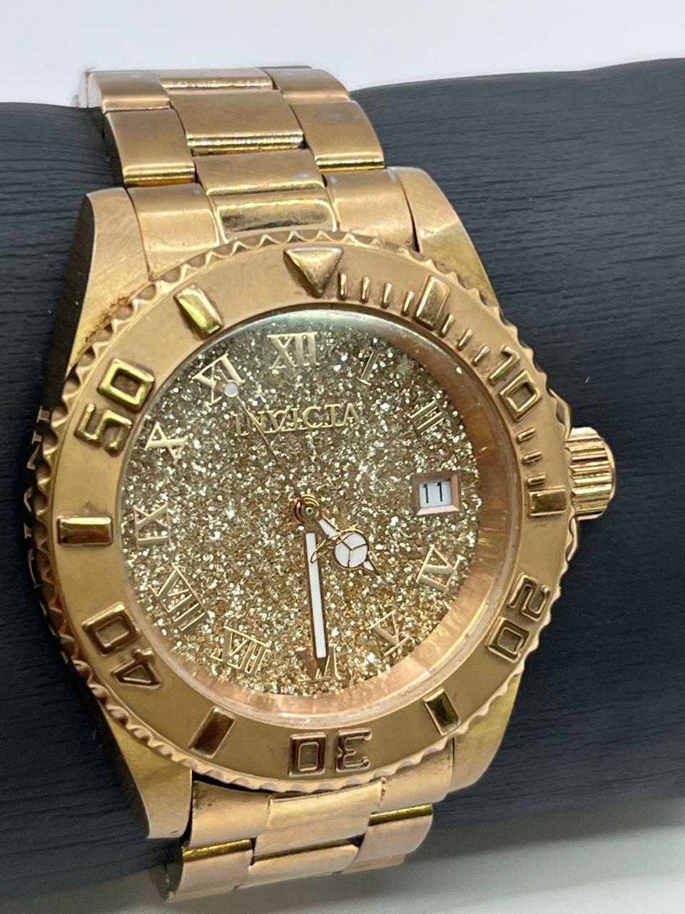 Invicta Angel Pro Diver Glitter Gold-Tone (Ref. 22707)